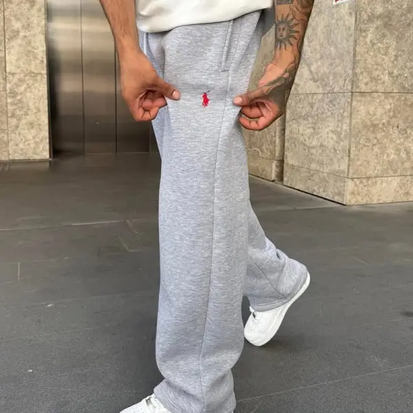 2 Sweatpants RALPH LAUREN Chauds & Doux  ( Gris + Noir ) Ref-RF7BBG77