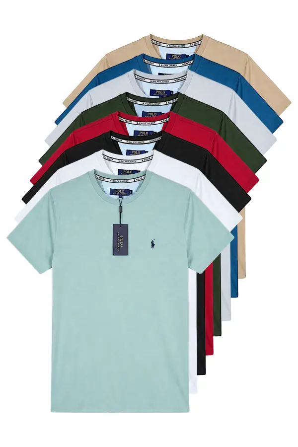 T-Shirt Ralph lauren Premium – Essentia MultiColor Ref-RL544V450